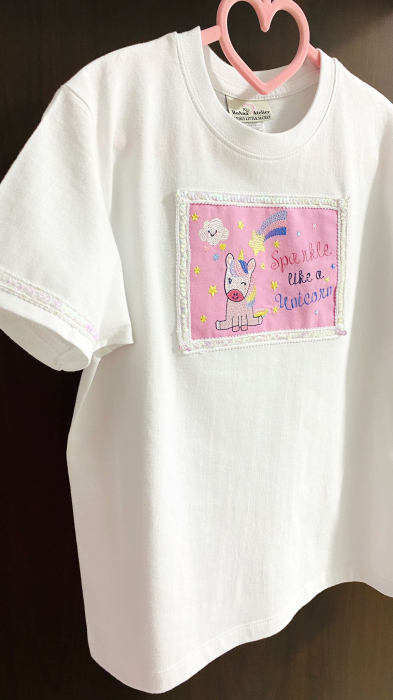Tricou brodat Unicorn [2]