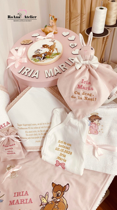 Trusou Botez Bambi Roz [2]