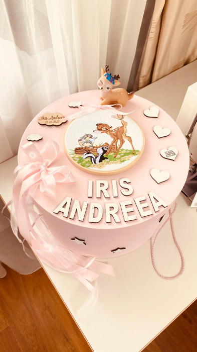 Trusou Botez Bambi Roz [8]