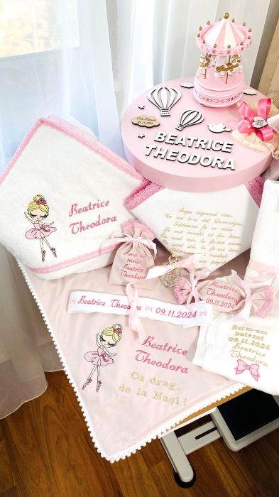 Trusou Botez Mica Balerina Roz [4]