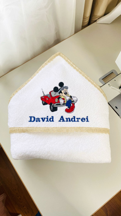 Trusou Botez Mickey cu masina [5]