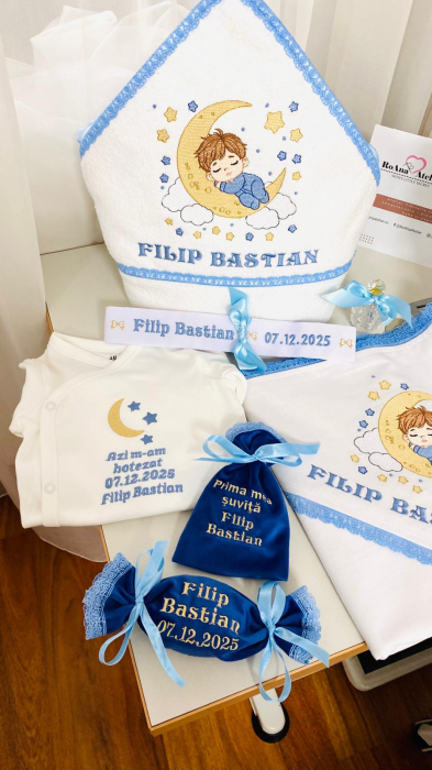 Trusou Botez Moon Baby 7 piese [4]