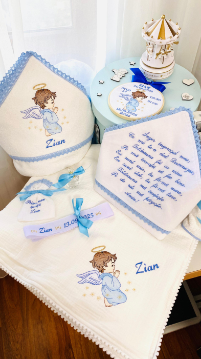 Trusou Botez Muselina Ingeras 8 piese [2]