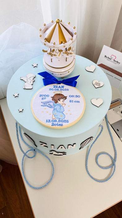 Trusou Botez Muselina Ingeras 8 piese [5]