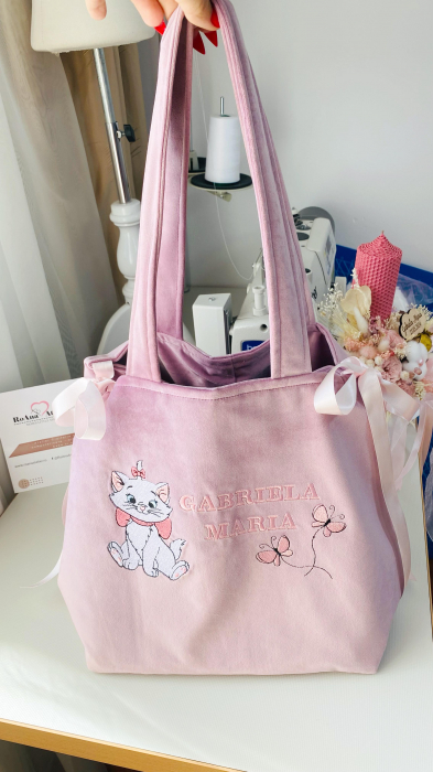 Trusou Botez Pisica Marie Lila cu gentuta [3]