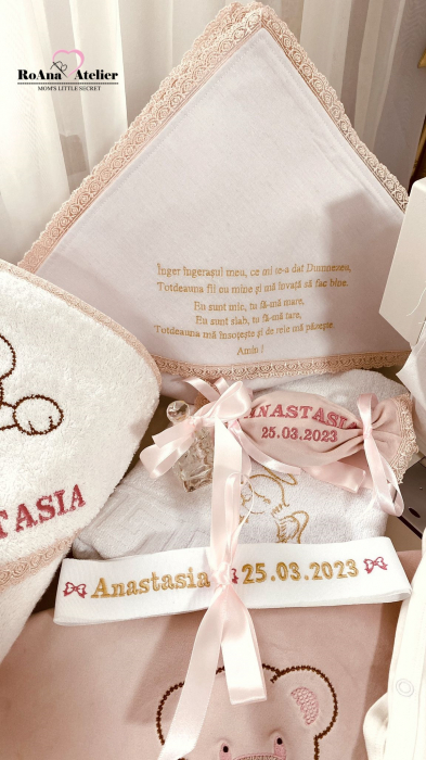 Trusou Botez Teddy Bear Roz [5]