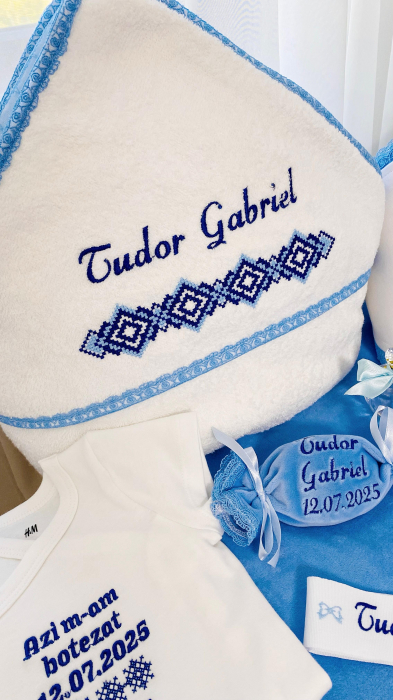 Trusou Botez Traditional Albastru [5]