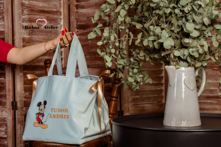 Trusou Botez Mickey Mouse cu gentuta [4]