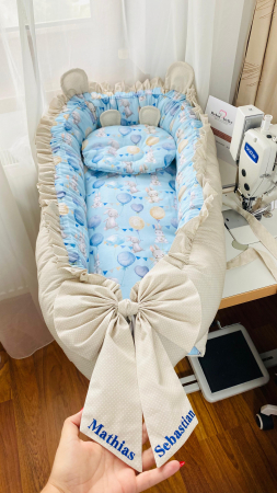 Babynest Bunny Blue  [0]