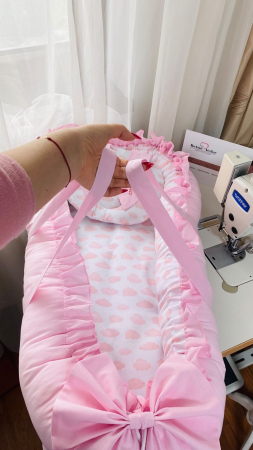 Babynest Roz cu norisori [3]