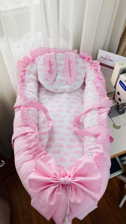 Diverse - Babynest Roz cu norisori