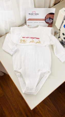 Camasa Body Muselina My 1ST Christmas