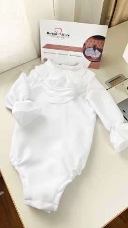 Baietei - Camasa cu jabou tip body