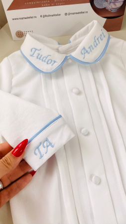 Camasa tip body cu pliuri Victor personalizata [1]