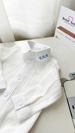 Camasa tip body muselina personalizata pe guler [2]