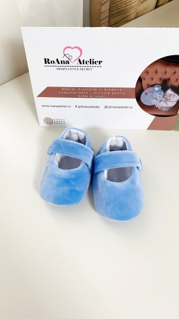 Costum Botez din catifea cu Aripi Ingeras personalizat [6]