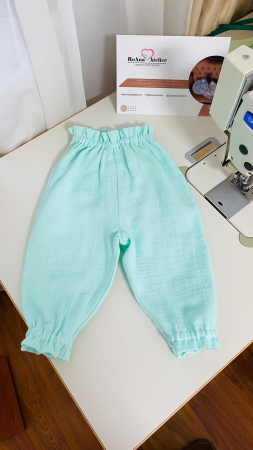 Costumas Aris muselina verde mint [4]