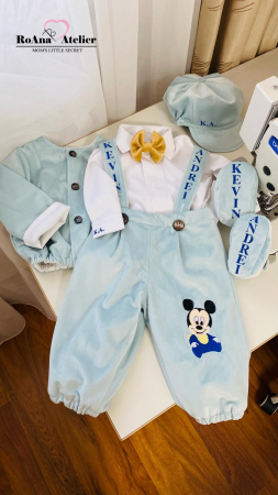 Costumase - Costumas Baby Mickey Mouse Bleu