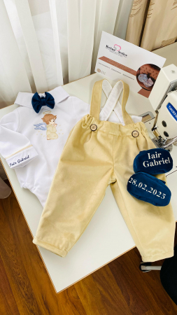 Costumas Botez Ingeras brodat si personalizat [1]