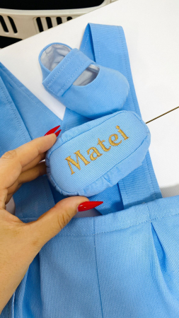 Costumas cu vesta din bumbac [5]