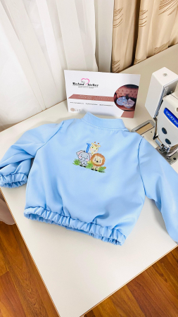 Costumas Elegant Aniversare 1 An brodat Safari [7]