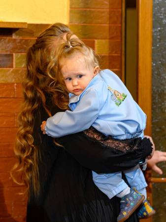 Costumas Elegant Aniversare 1 An brodat Safari [12]