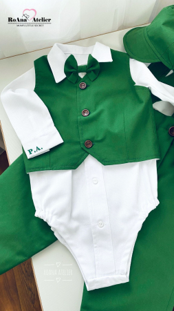 Costumas Luca Verde din bumbac [1]