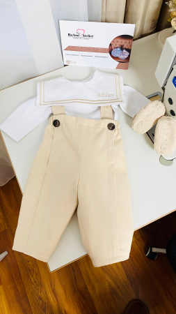 Costumas Marinar Bej personalizat [5]