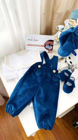 Costumas Marinar Bleumarin personalizat [2]