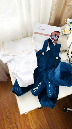 Costumase Catifea - Costumas Marinar Bleumarin personalizat