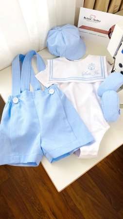 Costumase - Costumas Marinar cu ancora complet personalizat