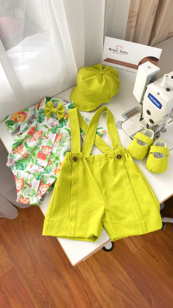 Costumas Safari din bumbac