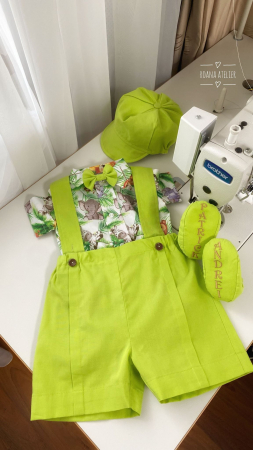 Costumas Safari din bumbac [3]