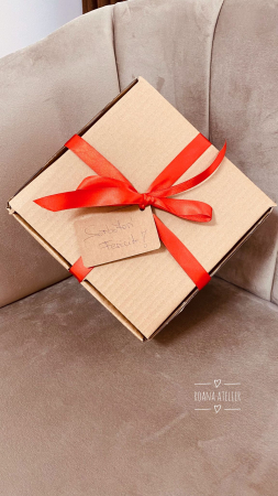 Cutie Cadou Bradut Rosu [4]