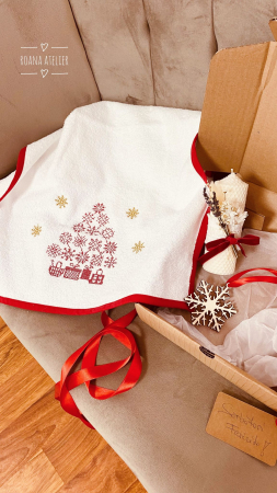 Cutie Cadou Bradut Rosu [3]