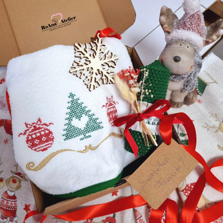 Cutie Cadou Bradut si Globuri [3]