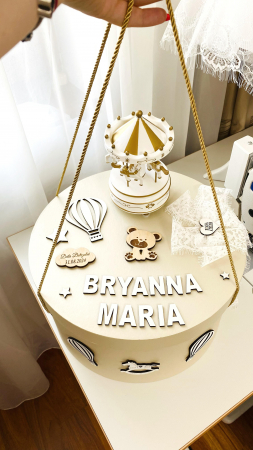 Cutie Trusou Ursulet personalizata