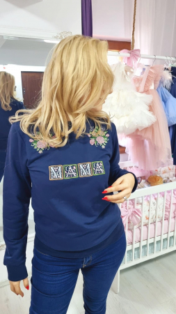 Hanorac Mama Floral brodat