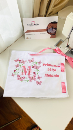 Prima Baita - Kit Prima Baita Fluturasi cu initiala personalizat