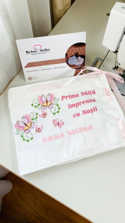 Prima Baita - Kit Prima Baita Fluturasi personalizat cu nume