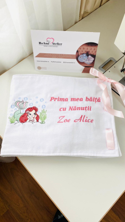 Botez - Kit Prima Baita Mica Sirena personalizat