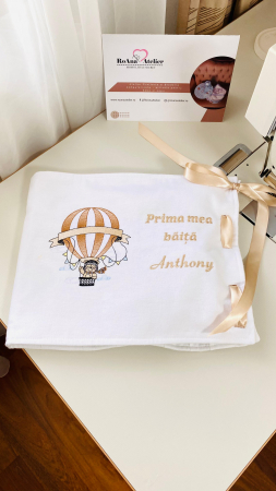 Prima Baita - Kit Prima mea Baita Ursulet Balon Bej