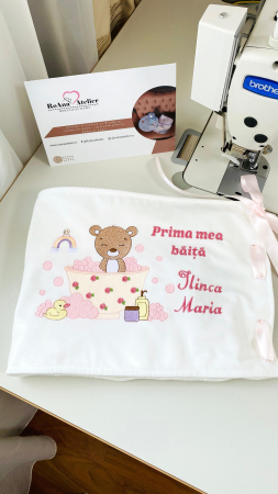 Kit Prima mea Baita Ursulet personalizat cu nume fetita [1]