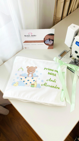 Kit Prima mea Baita Ursulet personalizat cu nume baietel [5]