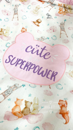 Lenjerie de patut Superpower [1]