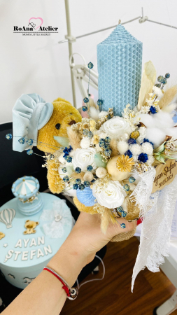 Lumanare Botez Blue Bear [2]