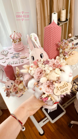 Lumanare Botez Iepuras [2]