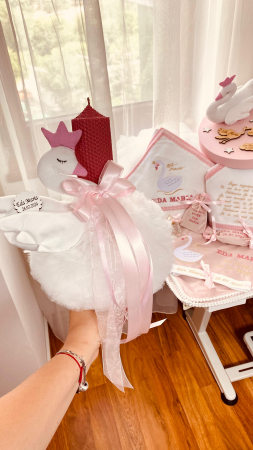 Lumanare Botez Lebada Tutu [3]