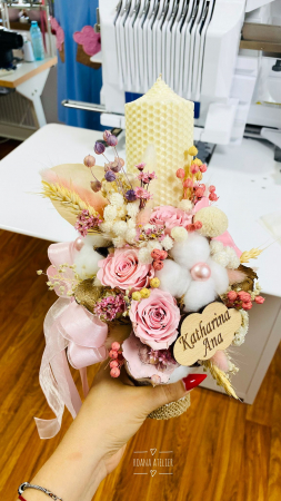 Lumanare Botez Milky White [4]