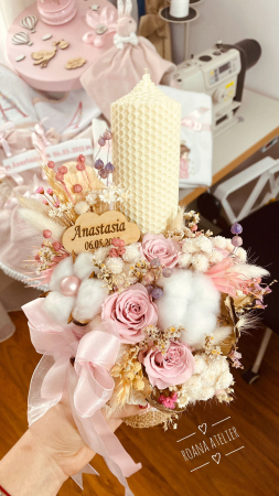 Lumanare Botez Milky White [1]